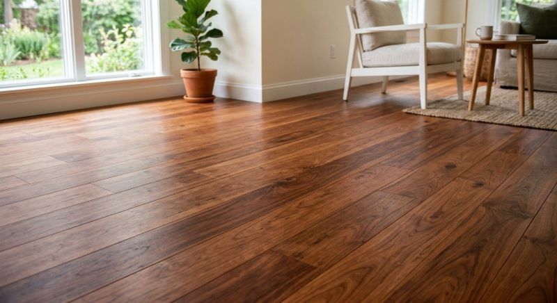 Cherry Floor Installation in Kenmore, WA