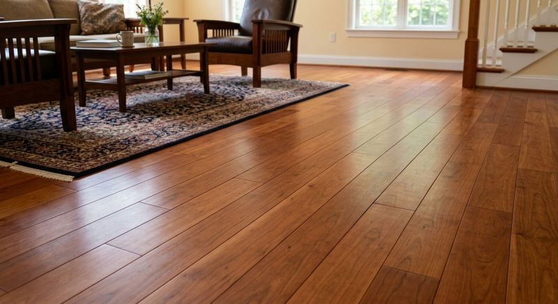 Cherry Floor Installation in Marysville, WA