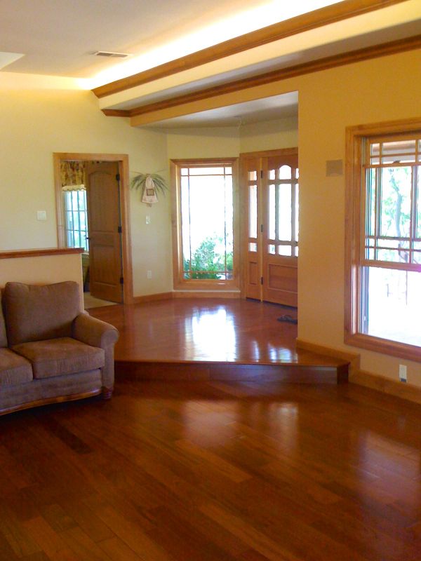 Cherry Floor Installation in Snohomish, WA