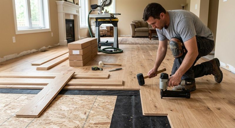 Hardwood Floor Installation in Duvall, WA