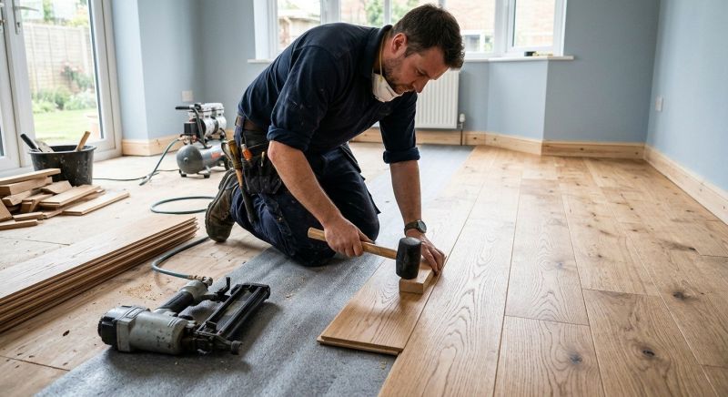 Hardwood Floor Installation in Freeland, WA