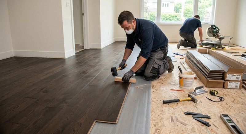Maple Flooring Installation in Everett, WA