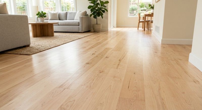 Maple Flooring Installation in Langley, WA