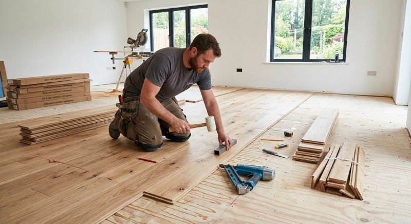 Oak Floor Installation in Redmond, WA