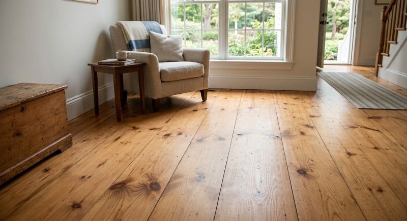 Pine Floor Installation in Snohomish County, WA