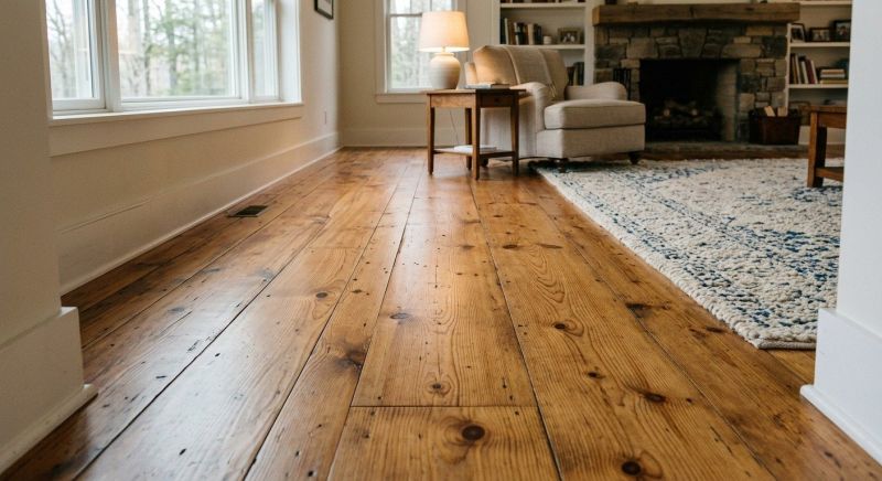 Pine Floor Installation in Snohomish County, WA