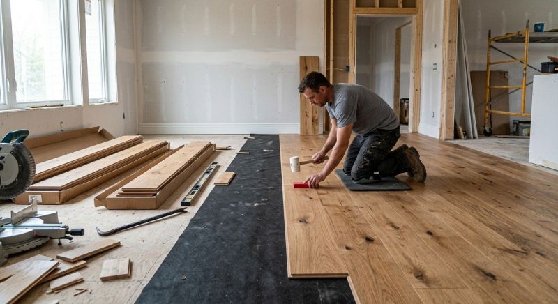 Plank Floor Installation in Snohomish County, WA