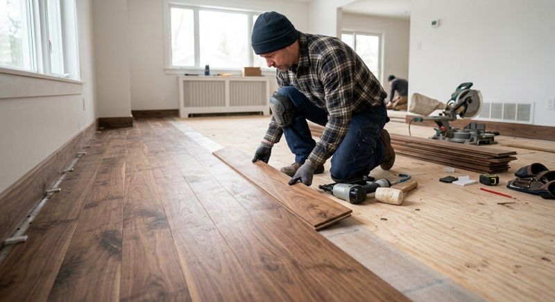 Walnut Flooring Installation in Snohomish County, WA