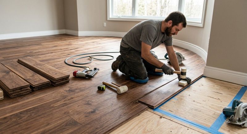 Walnut Flooring Installation in Snohomish County, WA