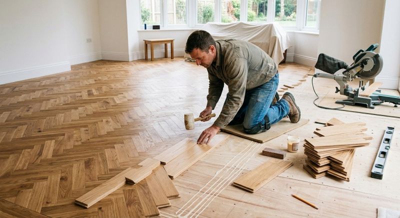 Wide Plank Floor Installation in Snohomish County, WA