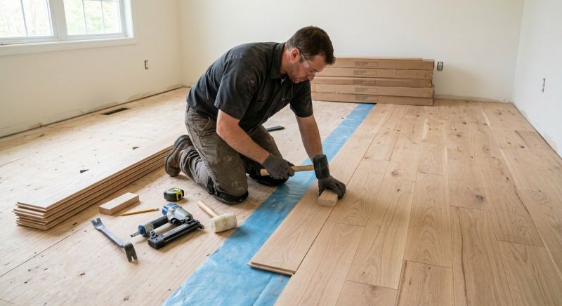 Wood Floor Replacement in Arlington, WA