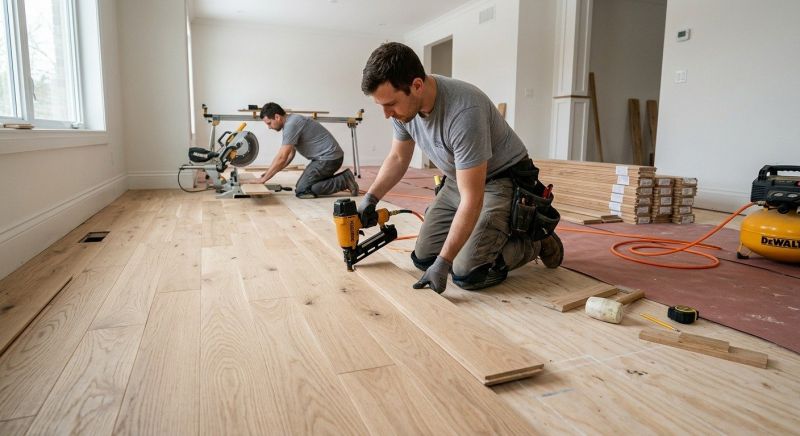 Wood Floor Replacement in Kirkland, WA
