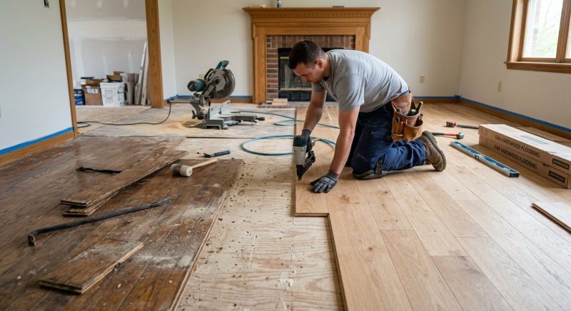 Wood Floor Replacement in Seattle, WA