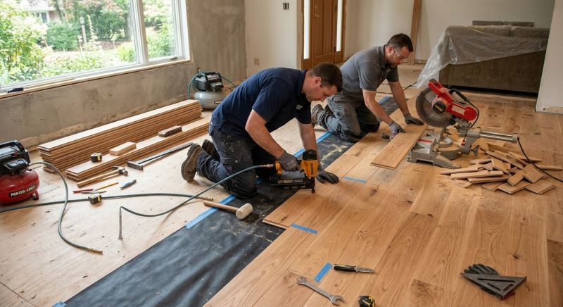Wood Flooring Installation in Edmonds, WA