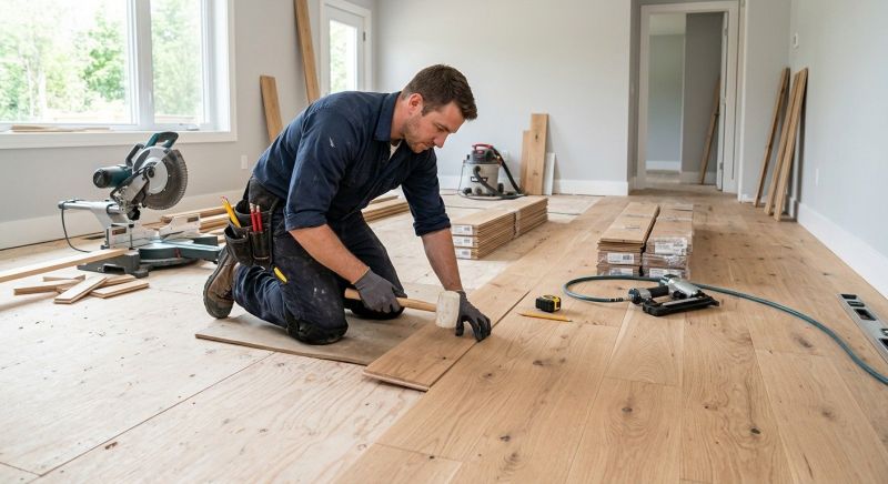 Wood Flooring Installation in Issaquah, WA