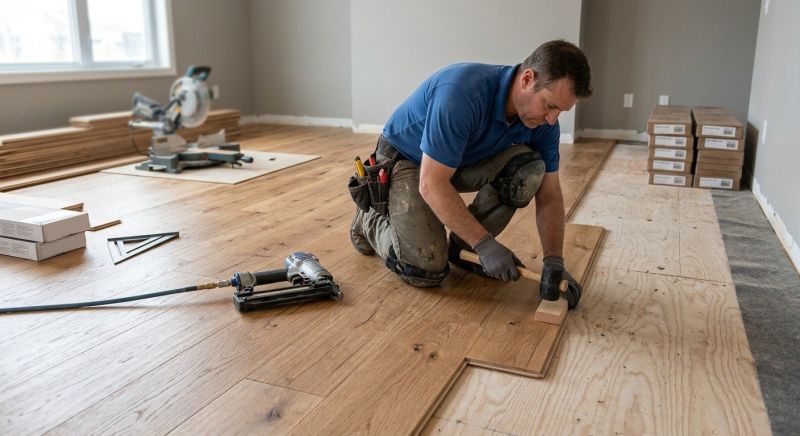 Wood Flooring Installation in Kingston, WA