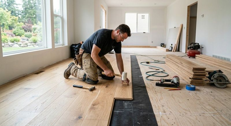 Wood Flooring Installation in Langley, WA